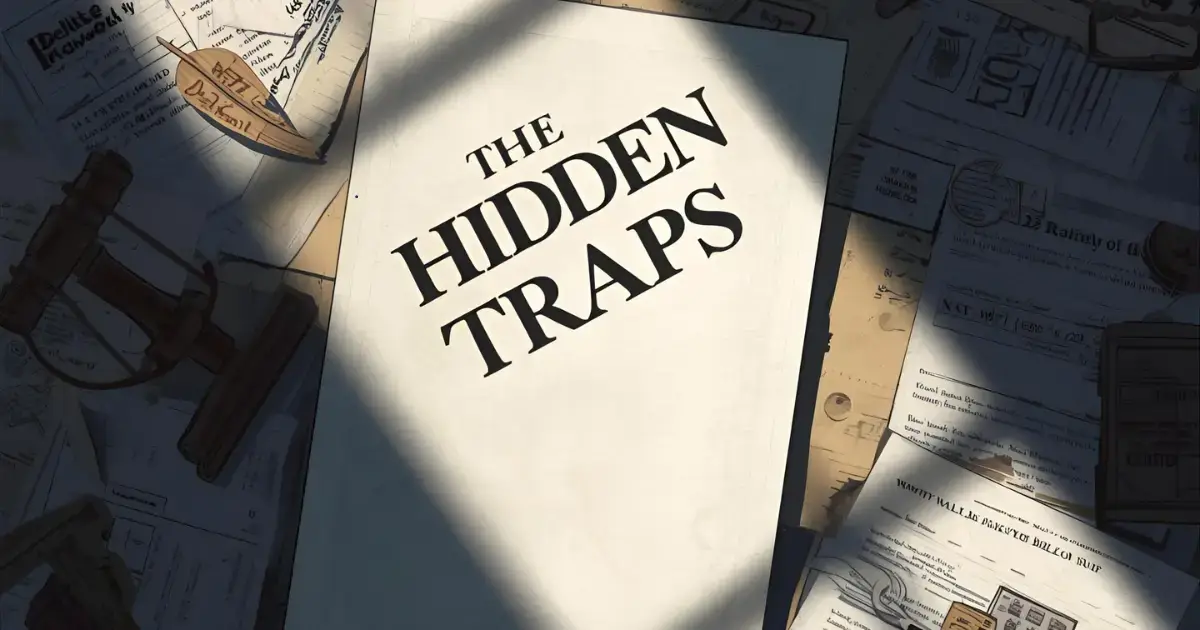 The Hidden Traps: What Every Property Buyer Needs to Know Before They Sign